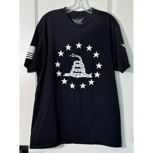 We The People Gasden Flag short sleeve tshirt Mens XL